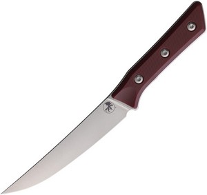 MCT310010MR Microtech Boning Knife Stonewash Merlot